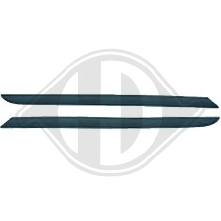 Modanatura decorativa / protettiva Griglia radiatore Renault Clio IV 12-16 (Cod. D-4416043)