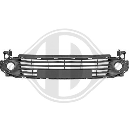 Griglia di ventilazione Paraurti anteriore Renault Clio IV 12-16 (Cod. D-4416045)