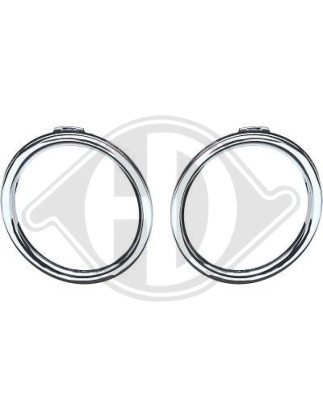 Cornice FendinebbiaColore: cromo Renault Clio IV 12-16 (Cod. D-4416048)