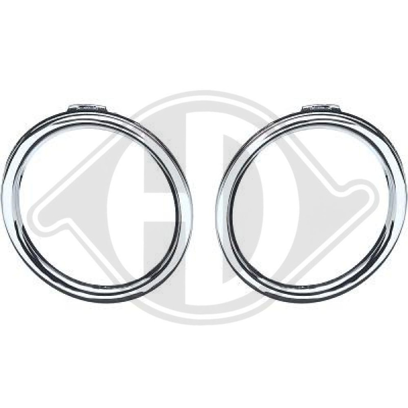 Cornice FendinebbiaColore: cromo Renault Clio IV 12-16 (Cod. D-4416048)