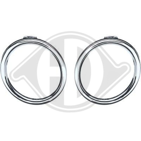 Cornice FendinebbiaColore: cromo Renault Clio IV 12-16 (Cod. D-4416048)