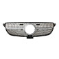 Griglia Mercedes GLE Coupe C292 (2015-2018) GLE W166 SUV (2015-2018), Look Diamond Fotocamera Chrome