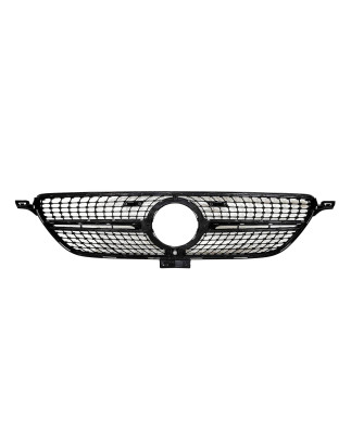 Griglia Mercedes GLE Coupe C292 (2015-2018) GLE W166 SUV (2015-2018), Look Diamond Fotocamera Chrome