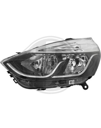 Faro anteriore sinistro Renault Clio IV 16-19 (Cod. D-4416181)