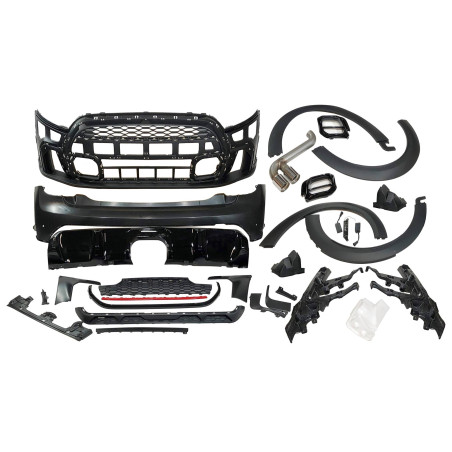 Kit Estetico Mini Cooper F56 / F57 2P 2014-2020 Look JCW 2021 (Cod. E-TCMINI26)
