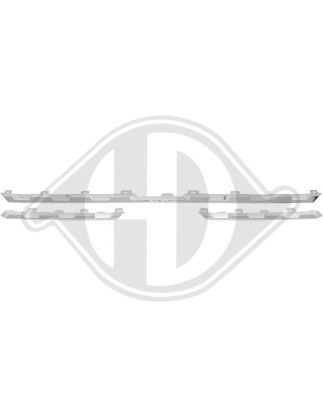 Modanatura decorativa / protettiva Griglia radiatore Renault Kangoo + Rapid 21- (Cod. D-4417643)