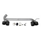 Scarico BMW F22 / F23 Look M2 Doppia uscita di scarico doppia (Cod. E-SIL0139)