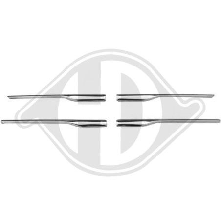 Modanatura decorativa / protettiva Griglia radiatore Dacia Logan Berlina/Station wagon MCV 13-16 (Co