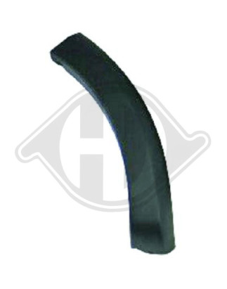 Allargamento parafango posteriore destro Dacia Sandero Stepway 12-13 (Cod. D-4456566)