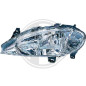 Faro anteriore sinistro Renault Megane(Berlina/Station wagon) 99-02 (Cod. D-4463983)