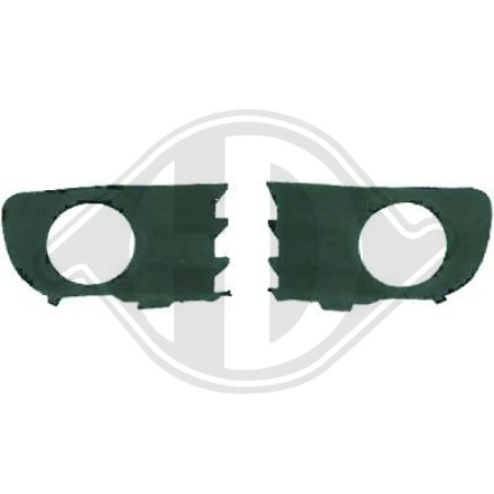 Griglia di ventilazione Paraurti anteriore Renault Megane II 02-05 (Cod. D-4464048)