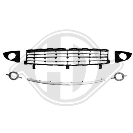 Griglia di ventilazione Paraurti anteriore Renault Scenic 06-09 (Cod. D-4464745)