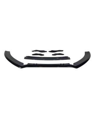 Spoiler Anteriore Audi A6 2016-2018 look RS6  Nero lucido (Cod. E-TCA0280)
