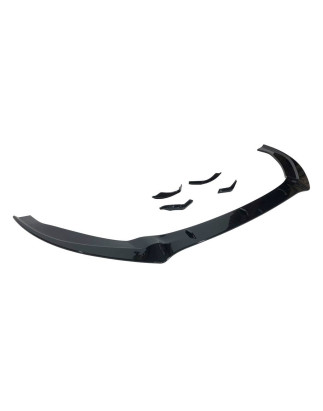 Spoiler Anteriore Audi A3 2017-2019 look RS3  Nero lucido (Cod. E-TCA0282)