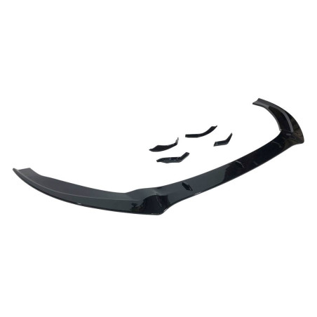 Spoiler Anteriore Audi A3 2017-2019 look RS3  Nero lucido (Cod. E-TCA0282)