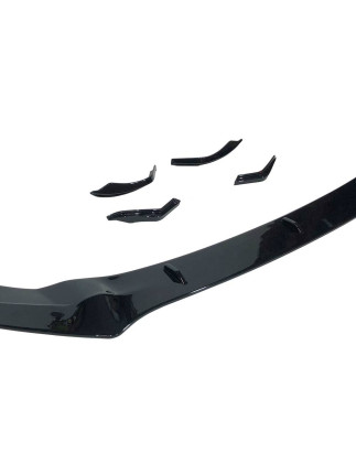 Spoiler Anteriore Audi A3 2017-2019 look RS3  Nero lucido (Cod. E-TCA0282)