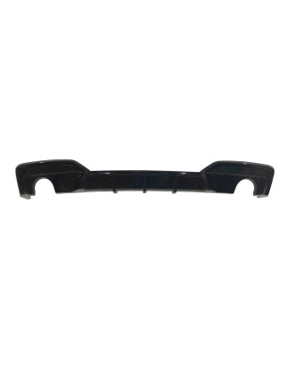 Diffusore Posteriore BMW F06 / F12 / F13 Look M Performance 2 Uscite Nero lucido (Cod. E-TCB6346)