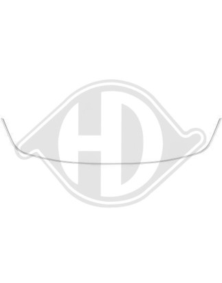 Modanatura decorativa/ protettiva Paraurti Renault Megane Berl./Grandtour 14-16 (Cod. D-4466044)