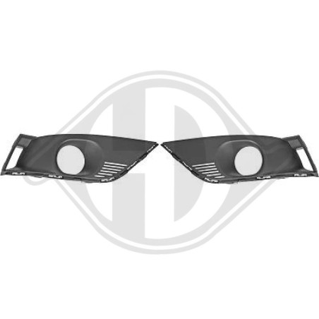 Griglia di ventilazione Paraurti anteriore Dx Renault Megane IV 16- (Cod. D-4467046)