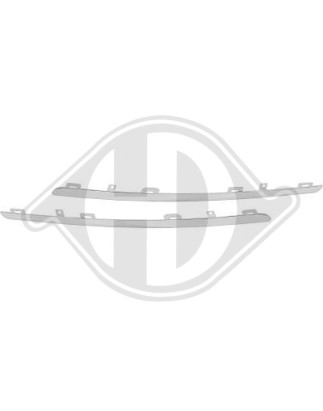 Modanatura decorativa / protettiva Griglia radiatore Renault Scenic 16- (Cod. D-4467443)