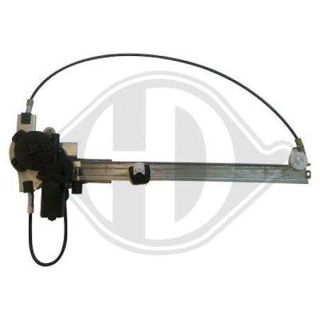 Alzacristallo posteriore sinistro Renault Laguna Berlina/Station wagon 01-05 (Cod. D-4473223)
