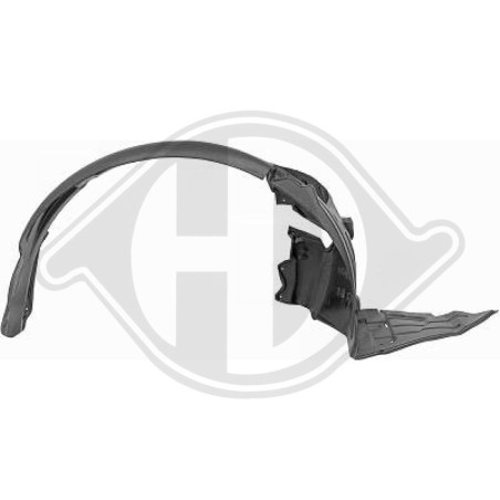 Copertura Passaruota anteriore destro Renault Laguna Berlina/Station wagon 07-10 (Cod. D-4474008)