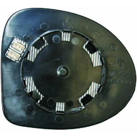 Vetro specchio Specchio esterno Renault Twingo 07-11 (Cod. D-4481026)