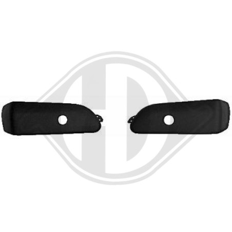 Kit modanature decorative/ protettive Paraurti Renault Twingo 07-11 (Cod. D-4481067)