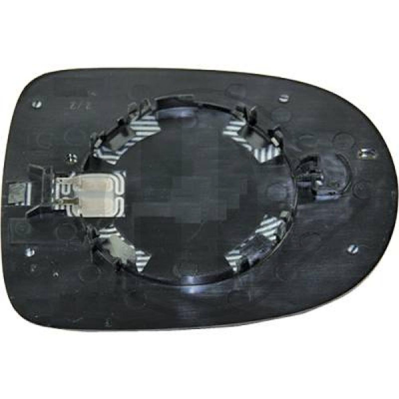 Vetro specchio Specchio esterno Renault Twingo 07-11 (Cod. D-4481126)