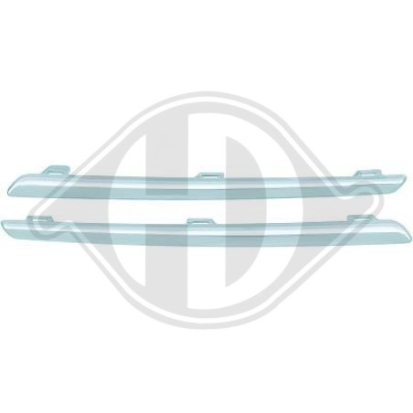 Kit modanature decorative/ protettive Griglia radiatore Renault Twingo III 15- (Cod. D-4483042)