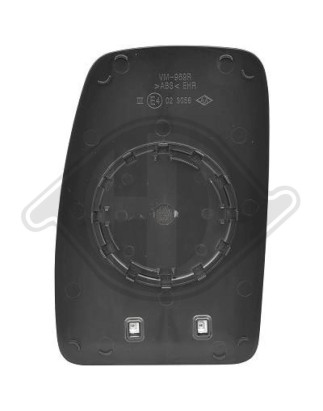 Vetro specchio Specchio esterno Nissan Interstar 03-10 (Cod. D-4486126)