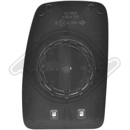 Vetro specchio Specchio esterno Nissan Interstar 03-10 (Cod. D-4486126)