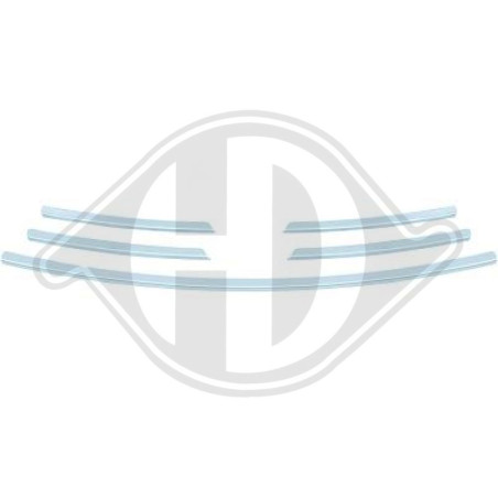 Modanatura decorativa / protettiva Griglia radiatore Renault Traffic III 14-19 (Cod. D-4497042)