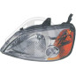 Faro anteriore sinistro Honda Civic 2/4 porte 01-03 (Cod. D-5208081)