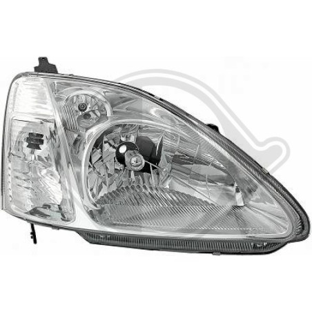 Faro anteriore destro Honda Civic 3/5 PORTEFliessh.01-03 (Cod. D-5208380)