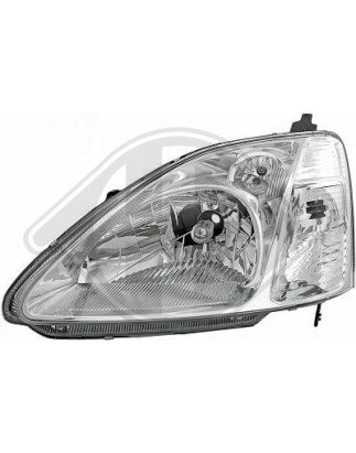 Faro anteriore sinistro Honda Civic 3/5 PORTEFliessh.01-03 (Cod. D-5208381)