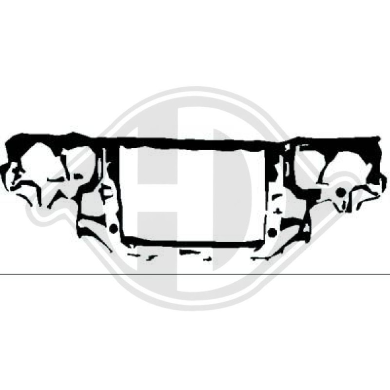 Pannellatura anteriore Honda Accord 83-85 (Cod. D-5212002)
