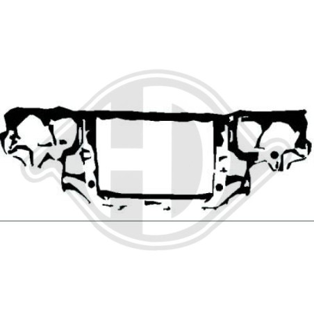 Pannellatura anteriore Honda Accord 83-85 (Cod. D-5212002)