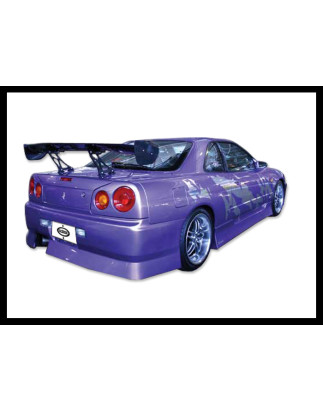 Paraurti Posteriore Nissan Skyline R34 GTS 3P. (Cod. E-TCN0028)
