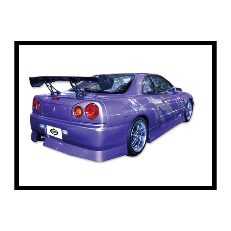 Paraurti Posteriore Nissan Skyline R34 GTS 3P. (Cod. E-TCN0028)
