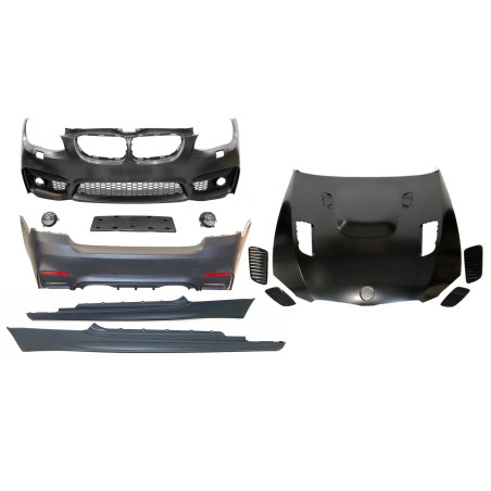 Kit Estetico BMW E92 / E93´10-12 Look M4 Cofano (Cod. E-TCB619561526196014192M3)