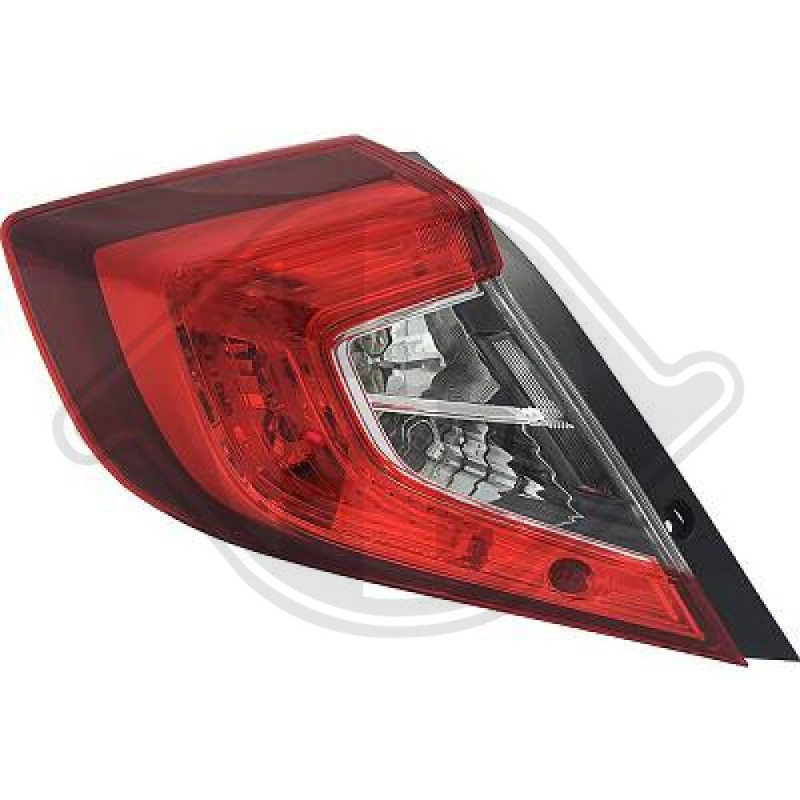 Luce posteriore Dx Honda Civic 17- (Cod. D-5250090)