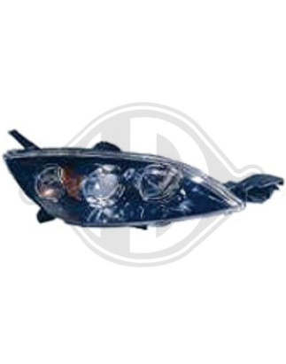 Faro anteriore sinistro Mazda 3 Hachtback 06-09 (Cod. D-5618281)