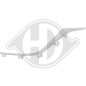 Modanatura decorativa/ protettiva Paraurti Mazda 3 berlina 13-16 (Cod. D-5620053)