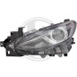 Faro anteriore sinistro Mazda 3 berlina 13-16 (Cod. D-5620083)