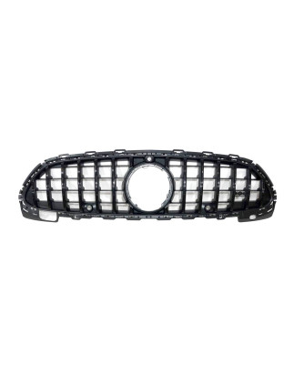 Griglia Mercedes W206 2022+ Look GT Full Black Fotocamera (Cod. E-TCM0367)