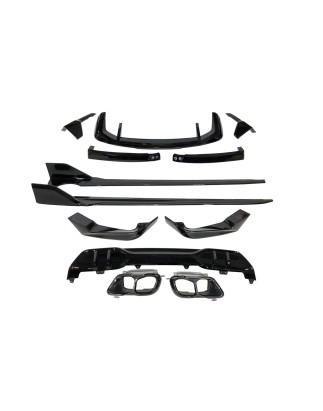 Kit Estetico BMW G05 X5 LCI 2023+ Look M Performance Nero lucido (Cod. E-TCBG105)