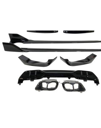 Kit Estetico BMW G05 X5 LCI 2023+ Look M Performance Nero lucido (Cod. E-TCBG105)