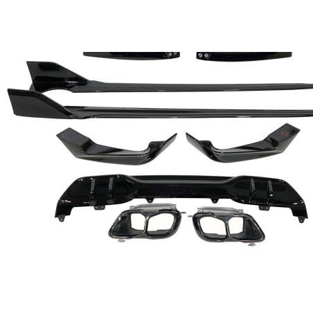 Kit Estetico BMW G05 X5 LCI 2023+ Look M Performance Nero lucido (Cod. E-TCBG105)