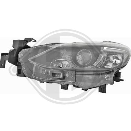 Faro anteriore sinistro Mazda 6 Berl./Station wagon 12- (Cod. D-5627981)